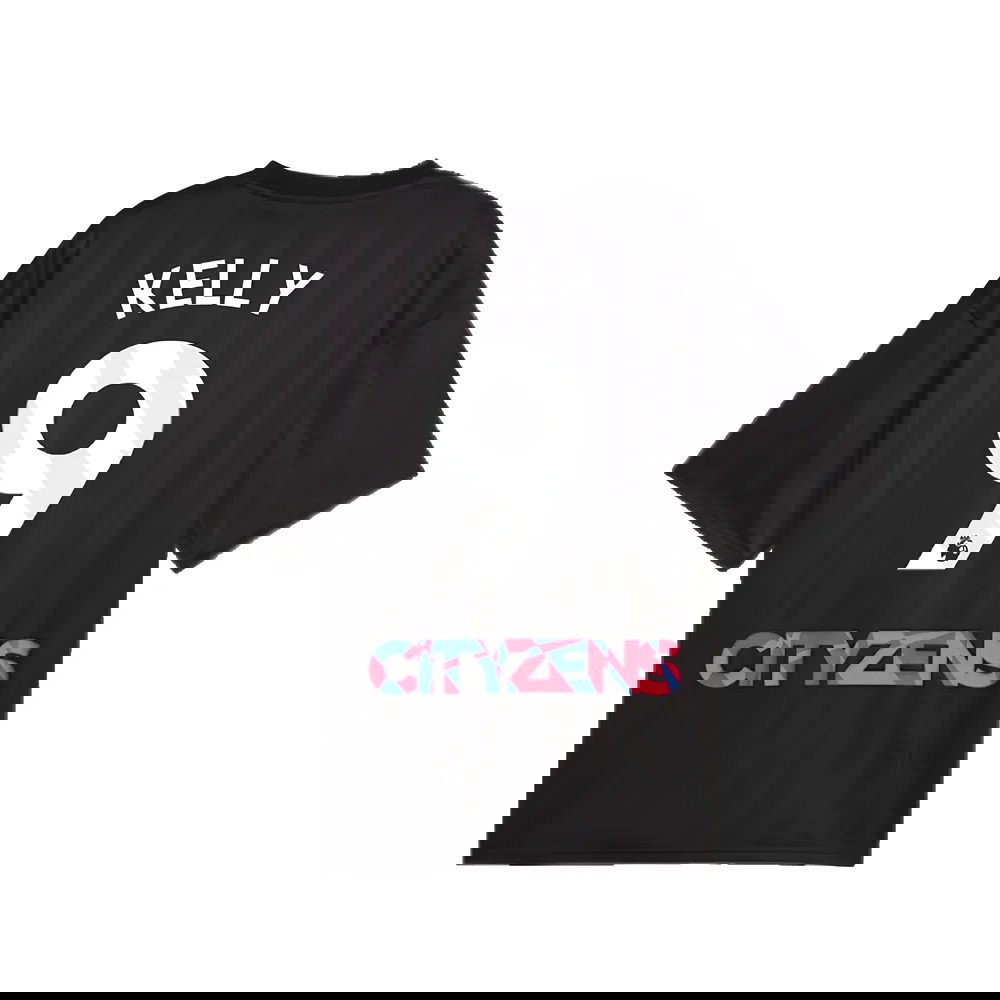2023-2024 Man City FtblNrgy Jersey (Black) (Kelly 9)