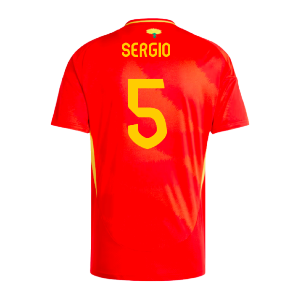 2024-2025 Spain Home Shirt (Sergio 5)