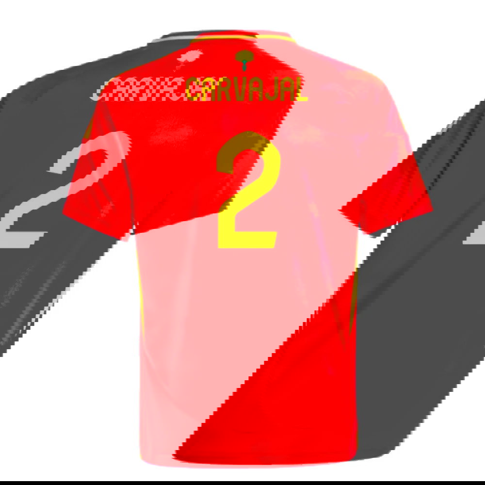 2024-2025 Spain Home Shirt (Kids) (Carvajal 2)