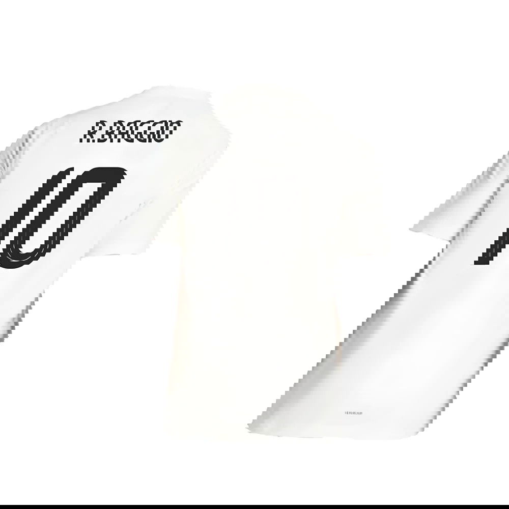 2024-2025 Italy DNA Graphic Tee (White) (R.BAGGIO 10)