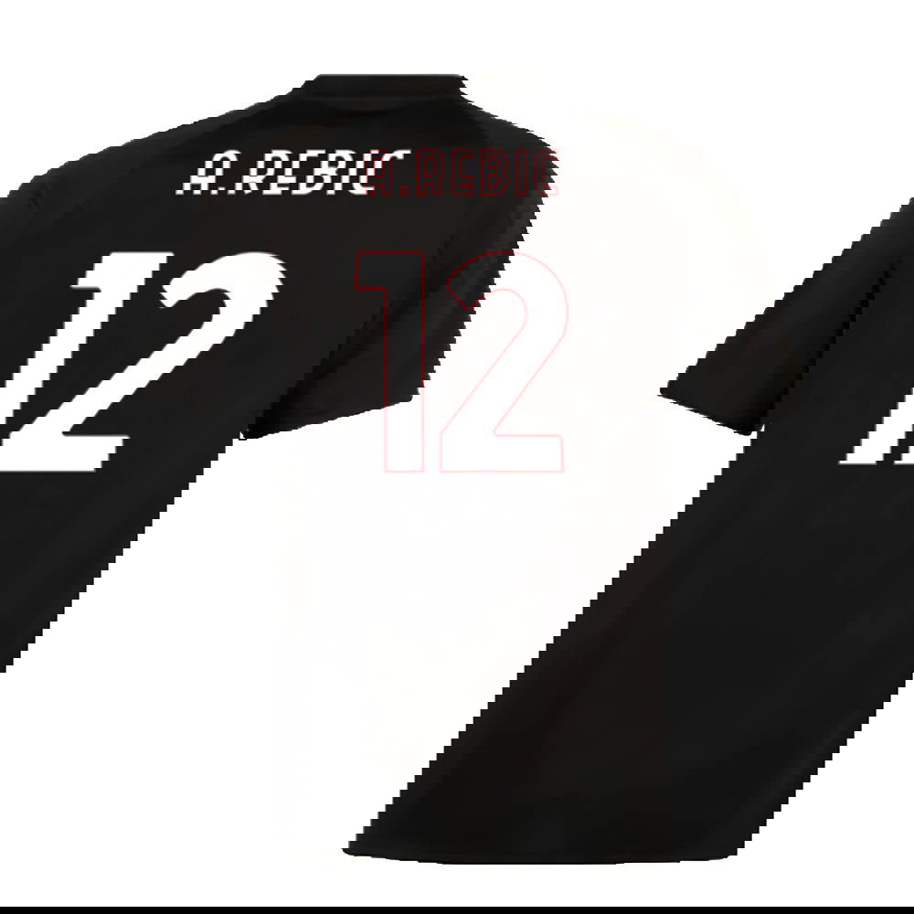 2023-2024 AC Milan Training Jersey (Grey) (A.Rebic 12)
