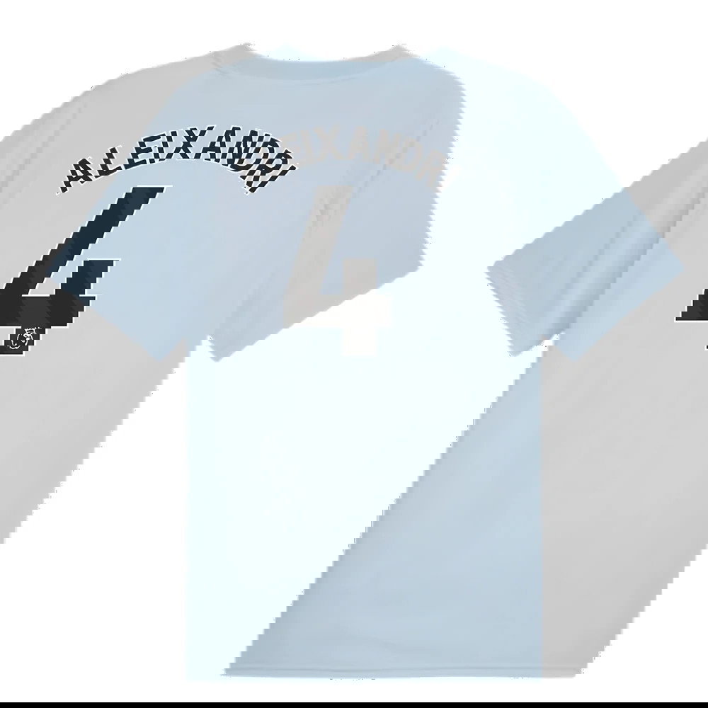 2023-2024 Man City Prematch SS Jersey (Silver Sky) (Aleixandri 4)