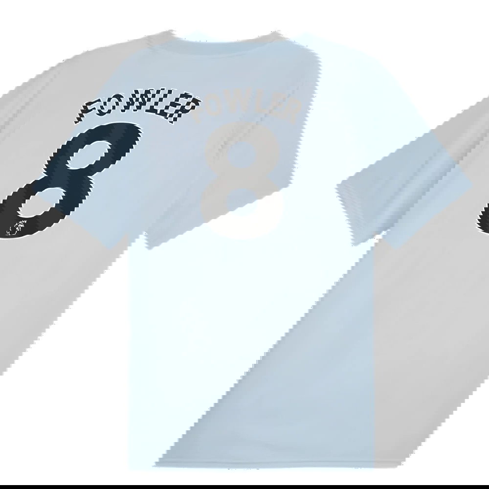 2023-2024 Man City Prematch SS Jersey (Silver Sky) (Fowler 8)