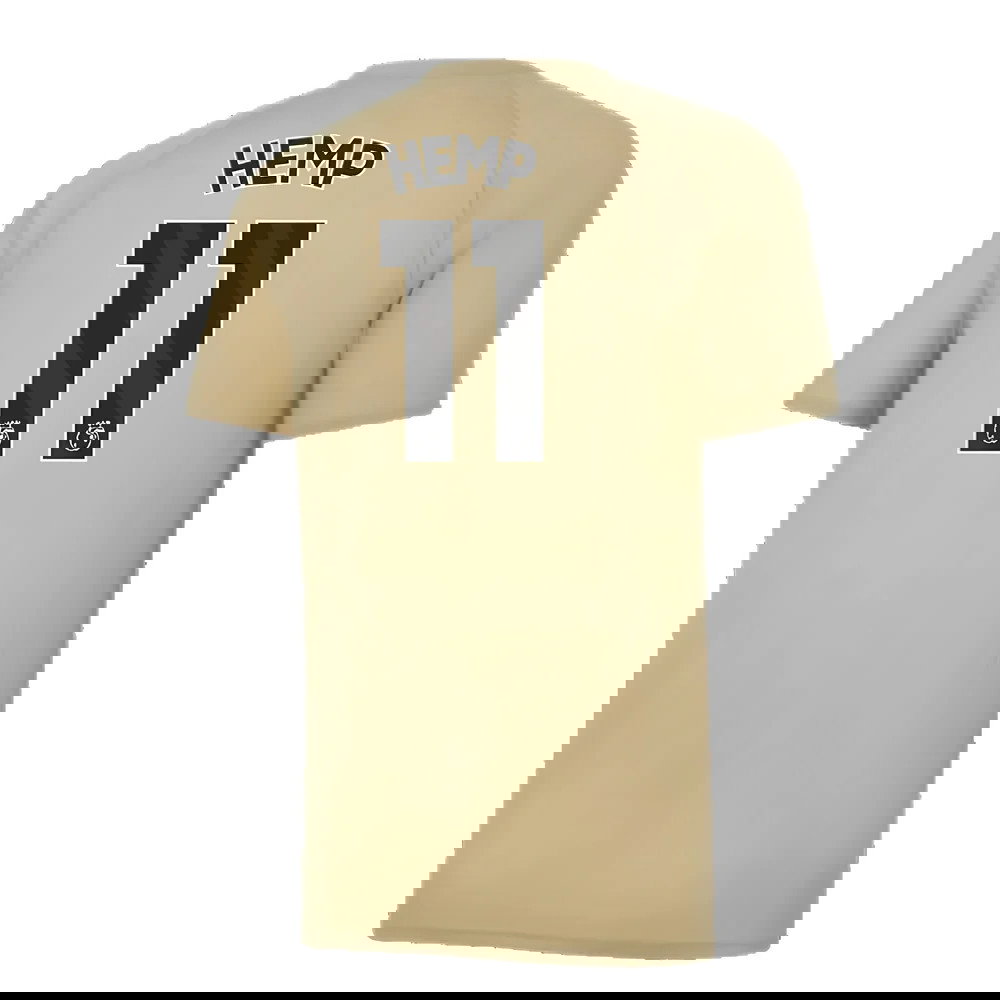 2023-2024 Man City Prematch SS Jersey (Granola) (Hemp 11)