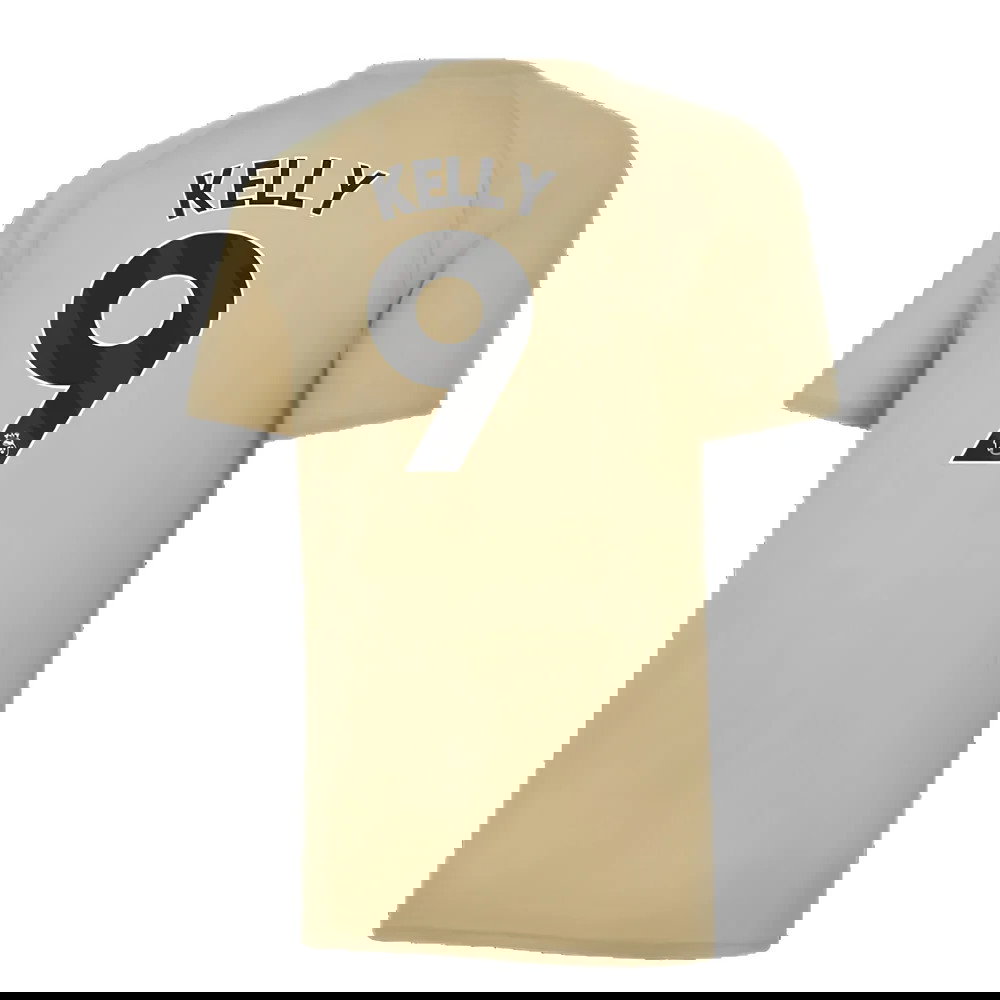 2023-2024 Man City Prematch SS Jersey (Granola) (Kelly 9)