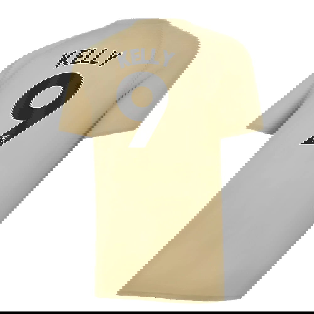 2023-2024 Man City Prematch SS Jersey (Granola) - Kids (Kelly 9)