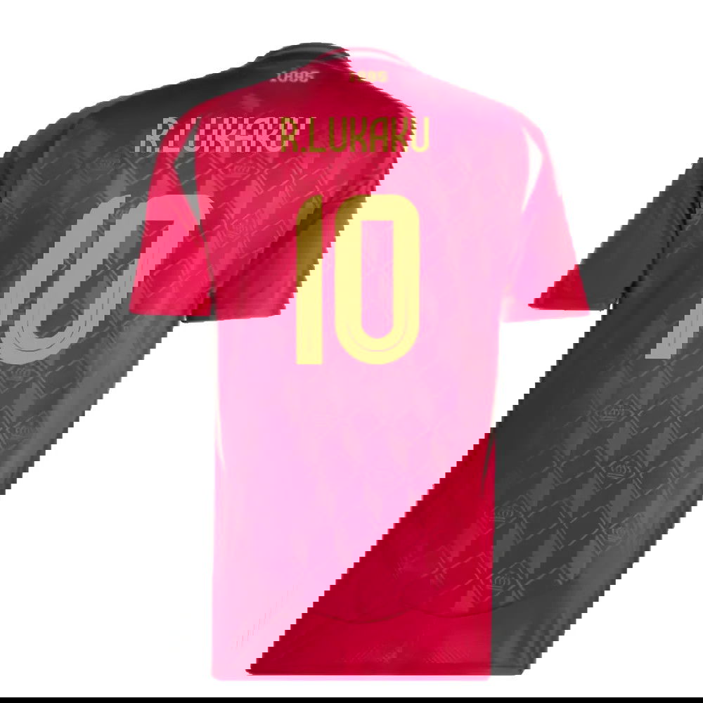2024-2025 Belgium Home Shirt (R.Lukaku 10)