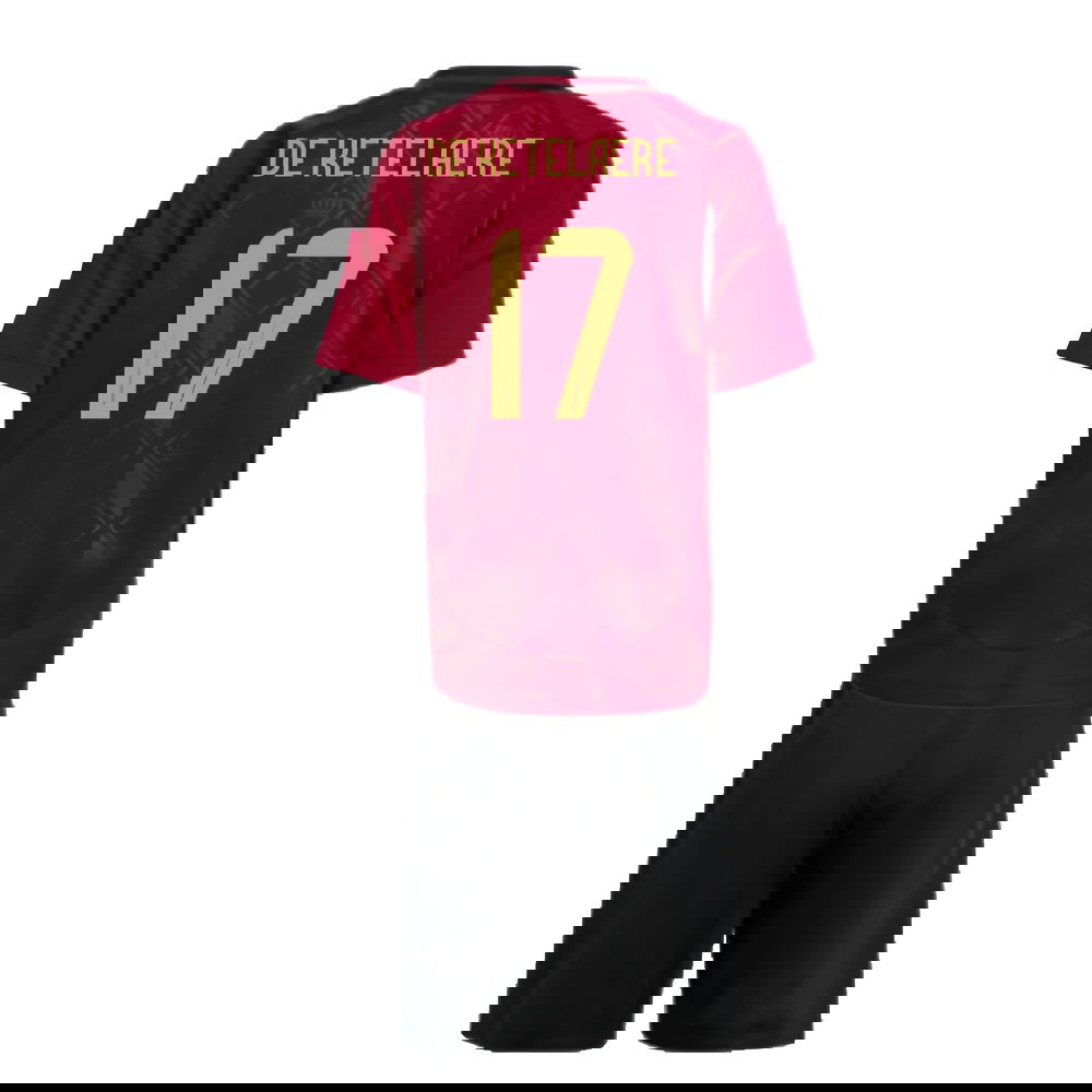 2024-2025 Belgium Home Mini Kit (De Ketelaere 17)