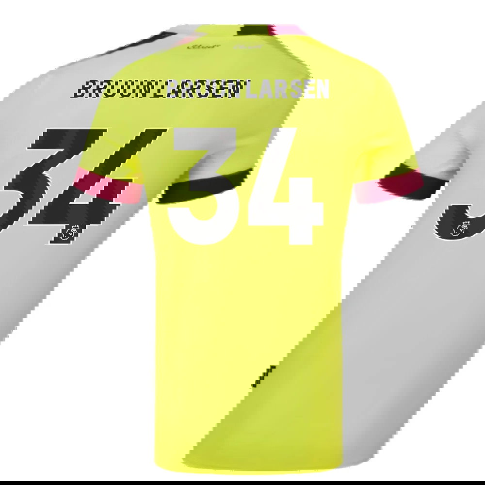 2023-2024 Burnley Away Shirt (Bruun Larsen 34)