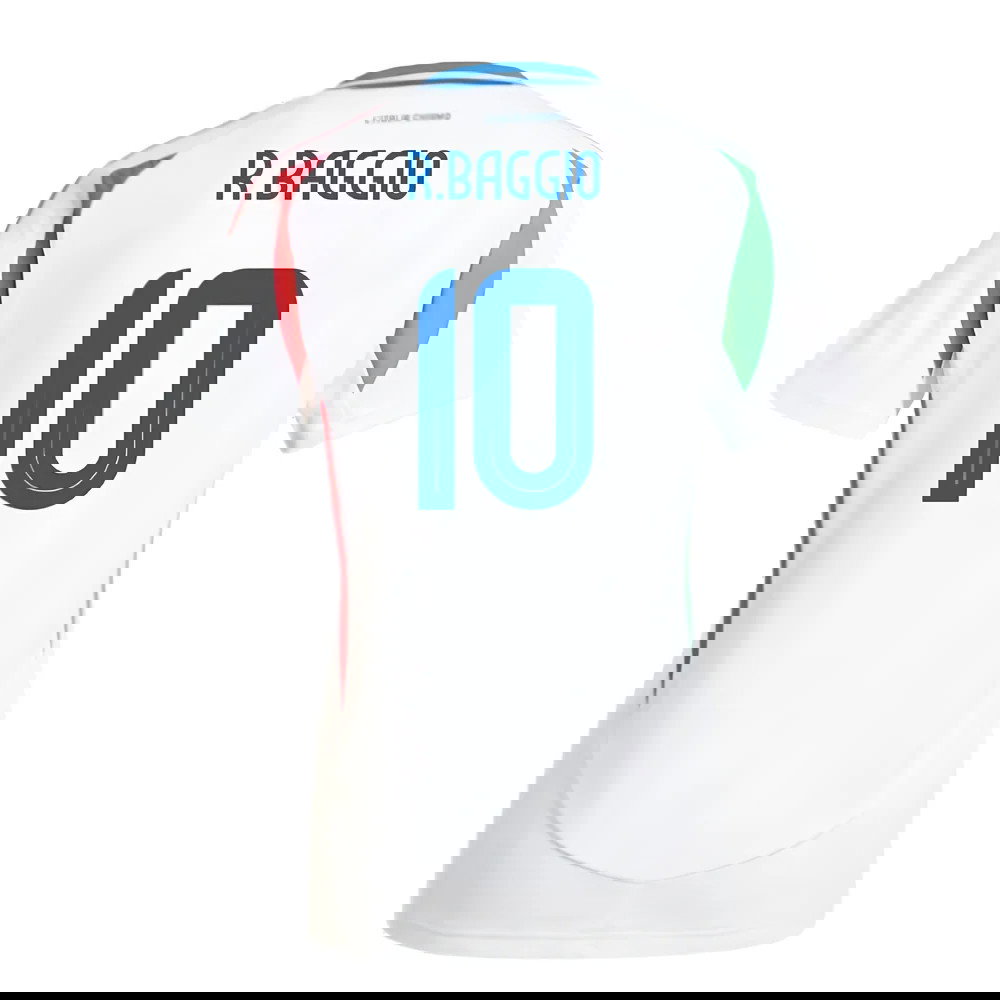 2024-2025 Italy Away Shirt (Ladies) (R.BAGGIO 10)