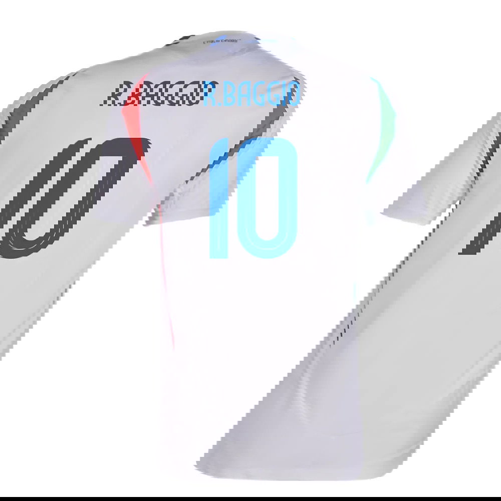 2024-2025 Italy Authentic Away Shirt (R.BAGGIO 10)