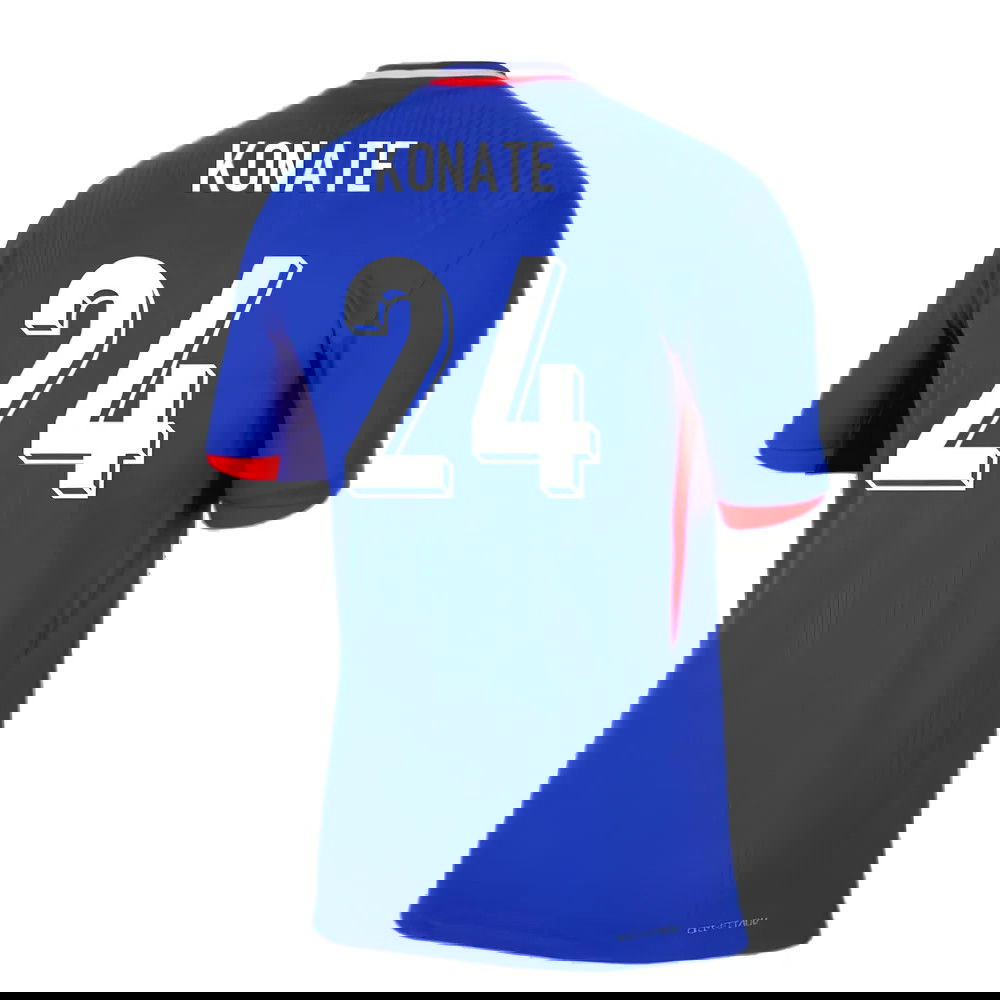 2024-2025 France Dri-FIT ADV Match Home Shirt (Konate 24)