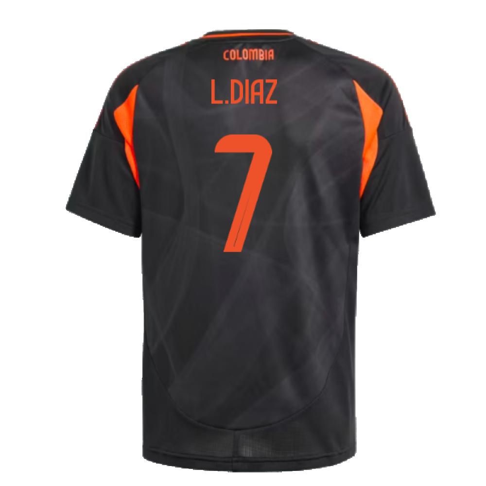 2024-2025 Colombia Away Shirt (Kids) (L.DIAZ 7)