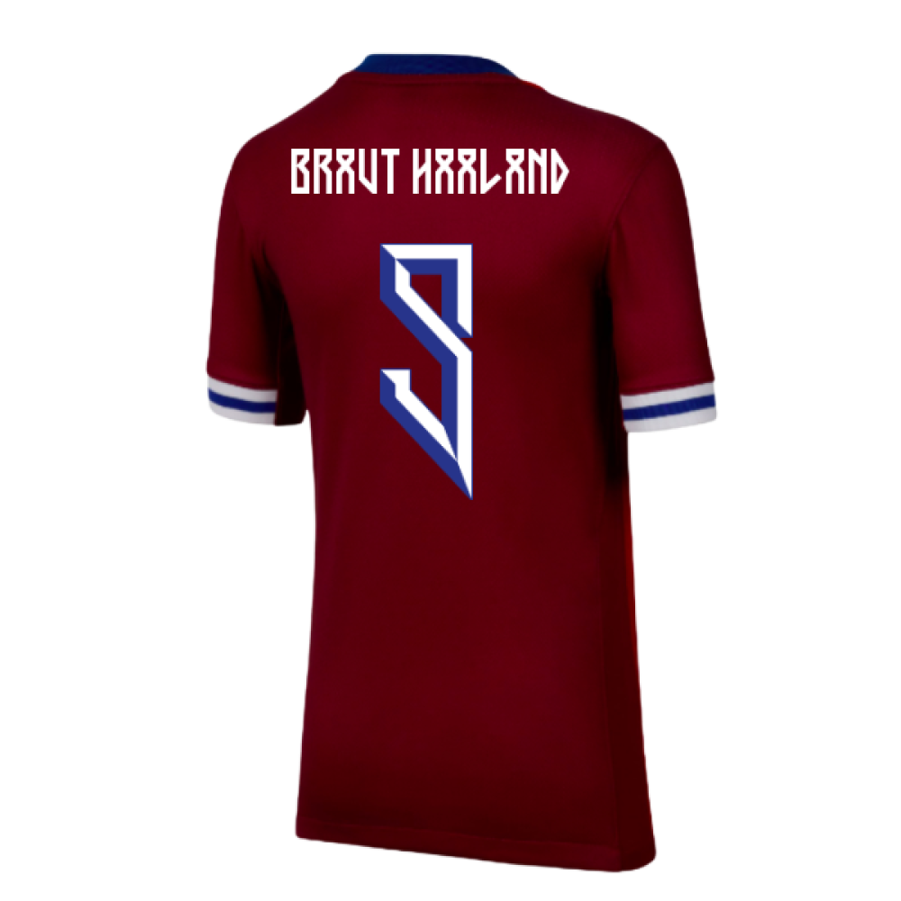 2024-2025 Norway Home Shirt (Kids) (BRAUT HAALAND 9)
