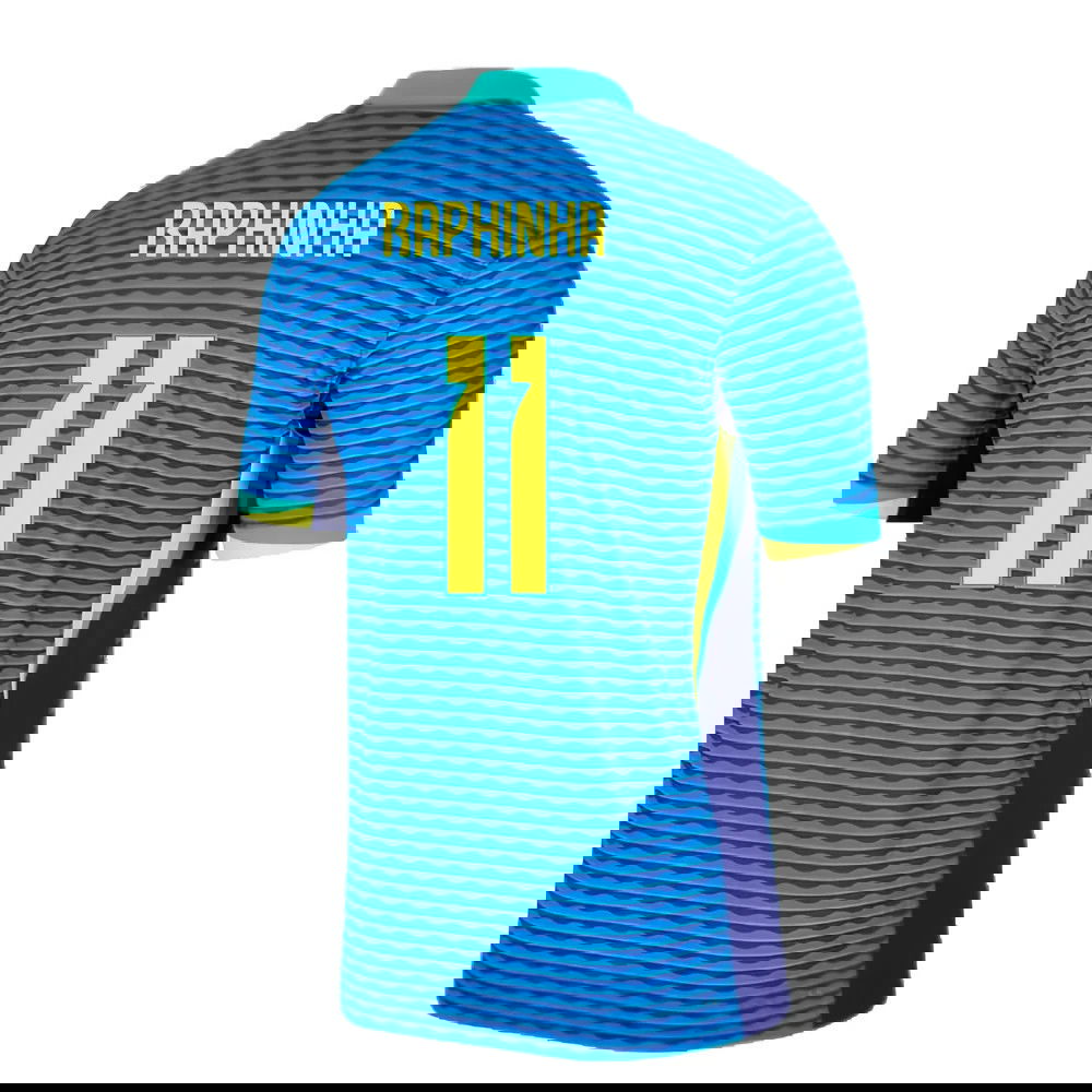 2024-2025 Brazil Away Dri-Fit ADV Match Shirt (Raphinha 11)