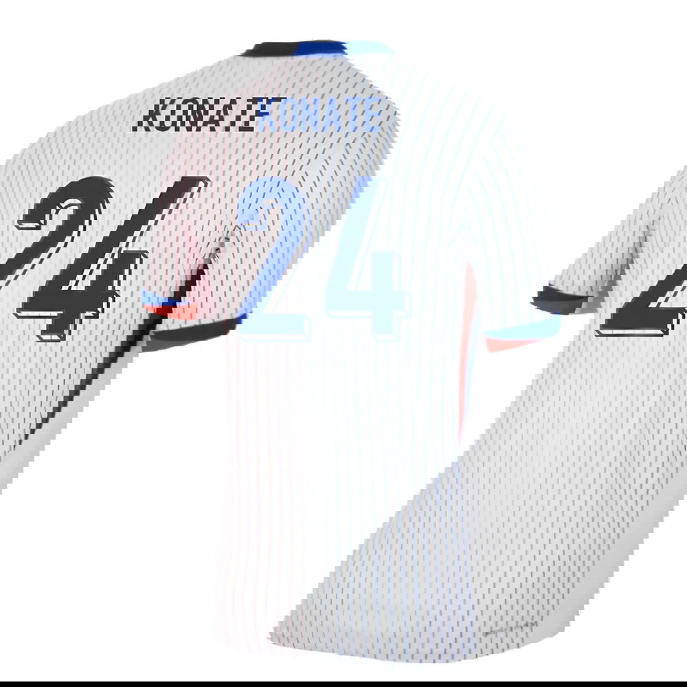 2024-2025 France Away Dri-ADV Match Shirt (Konate 24)