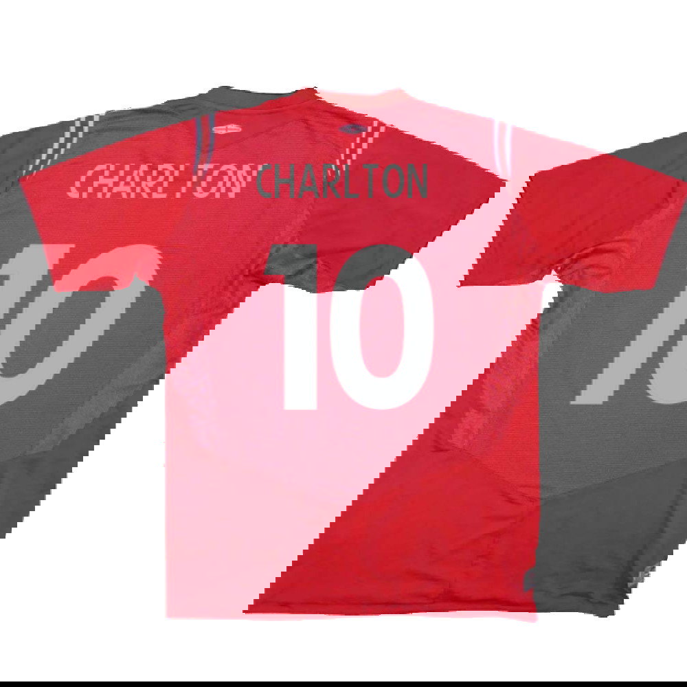 England 2004-06 Away Shirt (Very Good) (Charlton 10)