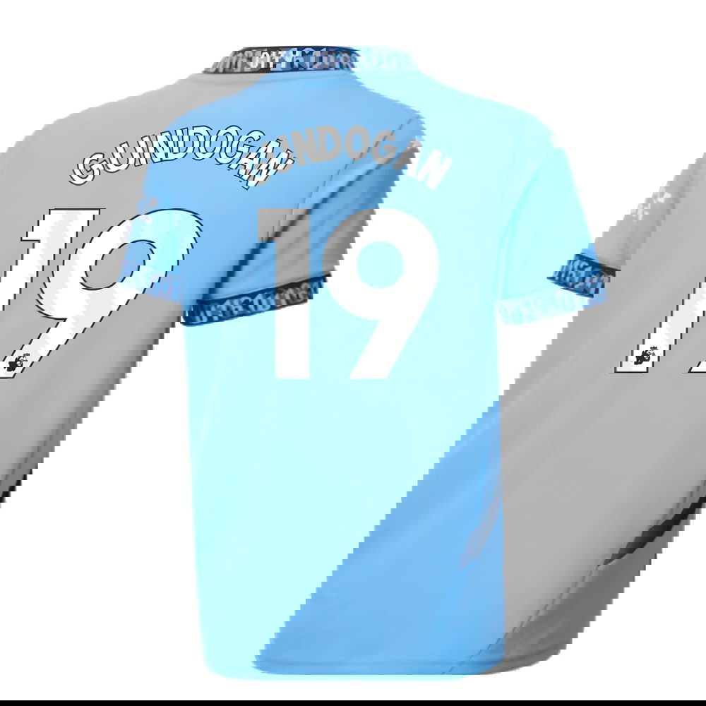 2024-2025 Man City Home Shirt (Kids) (Gundogan 19)