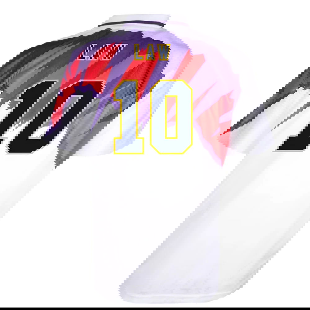 Scotland 1992 Away Retro Shirt (Law 10)