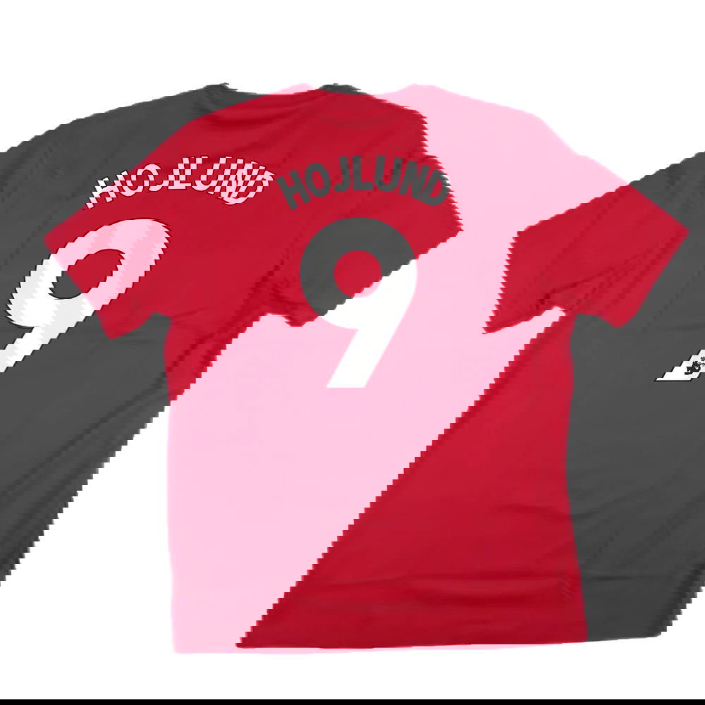 2024-2025 Man Utd DNA Graphic Tee (Red) (Hojlund 9)