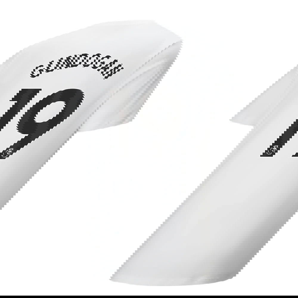 2024-2025 Man City ftblCulture Tee (White) (Gundogan 19)