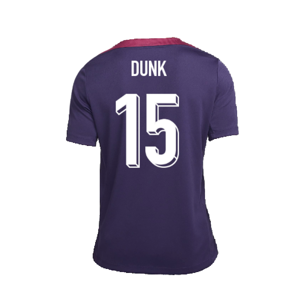 2024-2025 England Strike Training Shirt (Purple Ink) (Dunk 15)