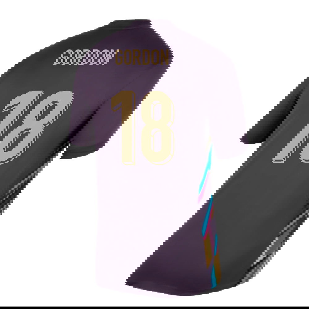 2024-2025 England Away Shirt (Gordon 18)