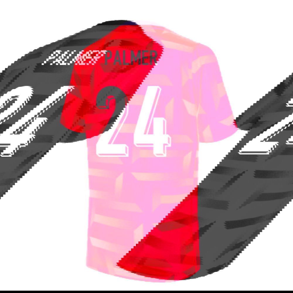 2024-2025 England Dri-FIT Pre-Match Shirt (Red) (Palmer 24)