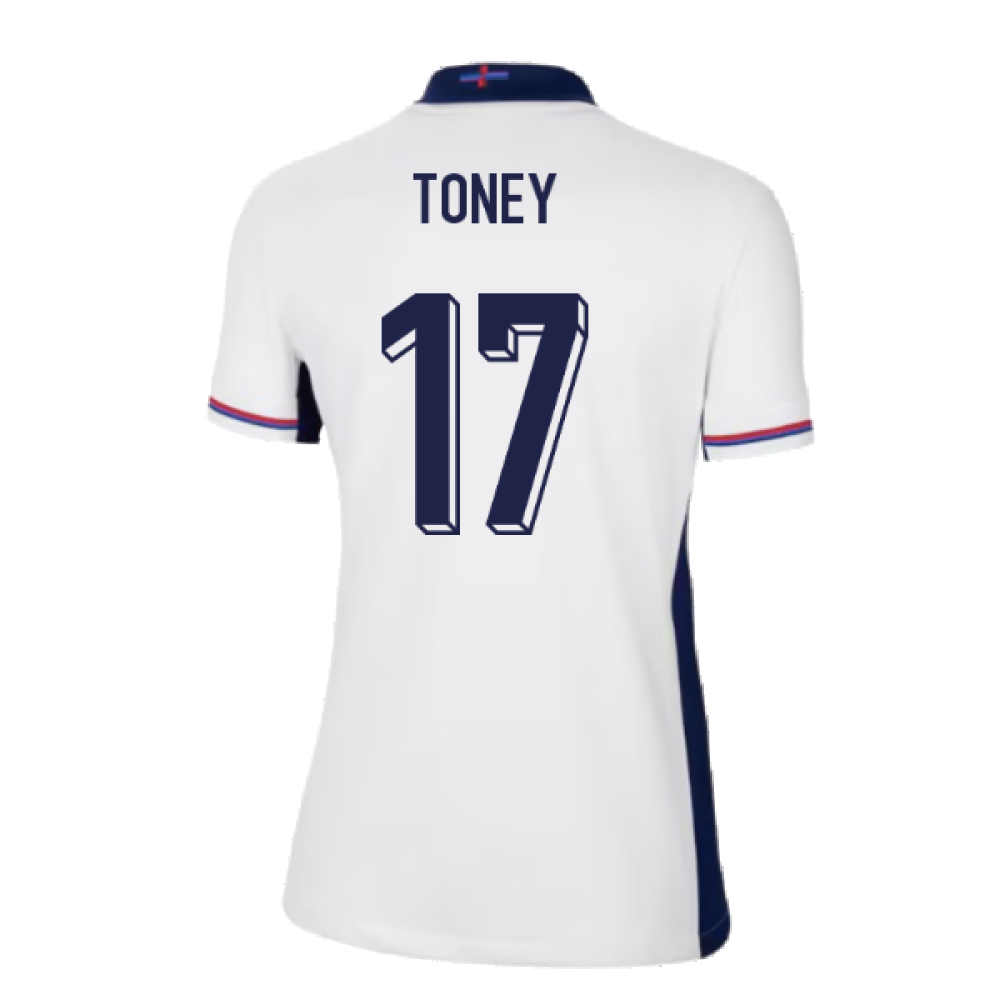 2024-2025 England Home Shirt (Womens) (Toney 17)