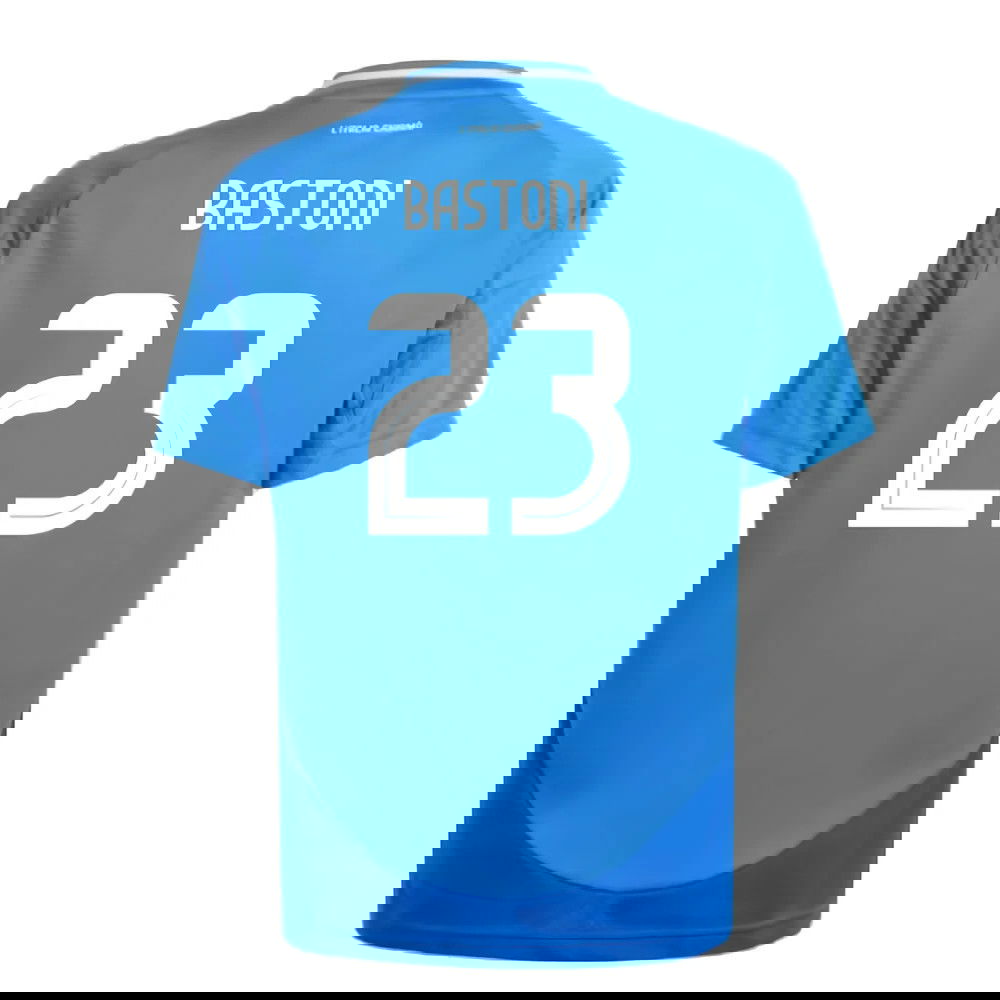 2024-2025 Italy Home Shirt (Kids) (BASTONI 23)