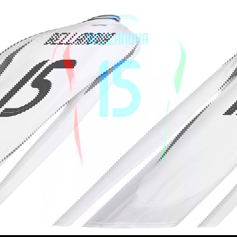 2024-2025 Italy Long Sleeve Away Shirt (BELLANOVA 15)