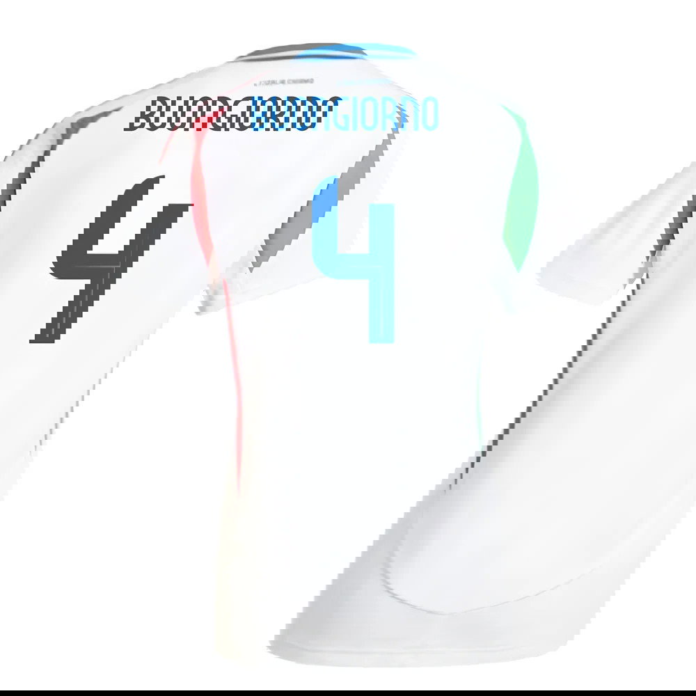 2024-2025 Italy Away Shirt (Ladies) (BUONGIORNO 4)