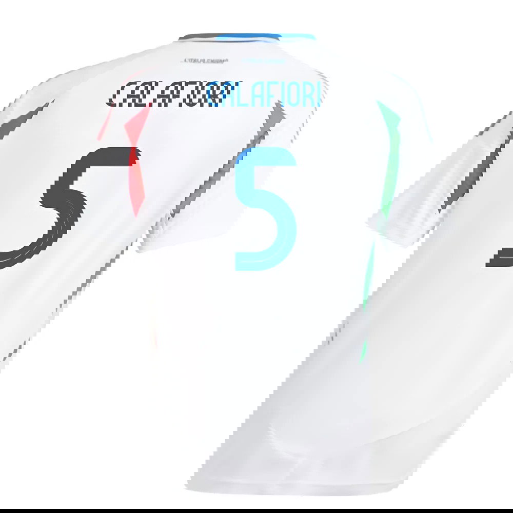 2024-2025 Italy Away Shirt (Kids) (CALAFIORI 5)