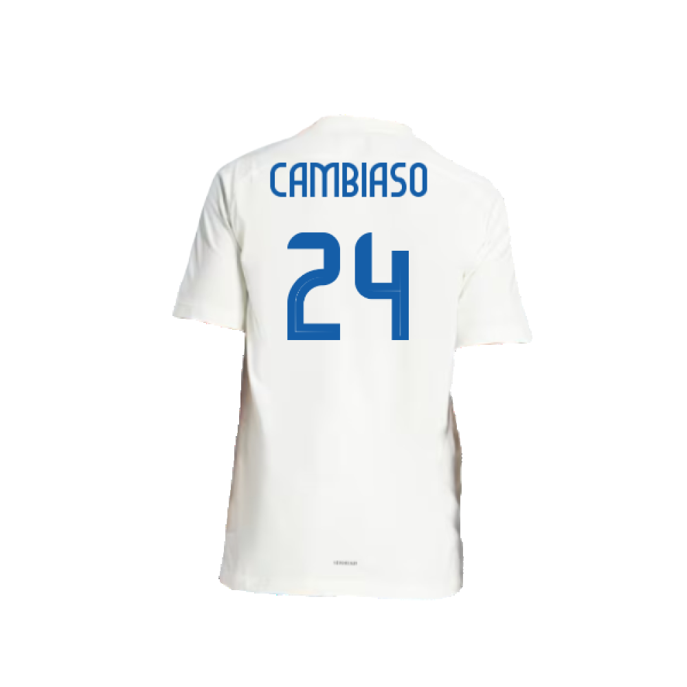 2024-2025 Italy Travel Tee (Off White) (CAMBIASO 24)