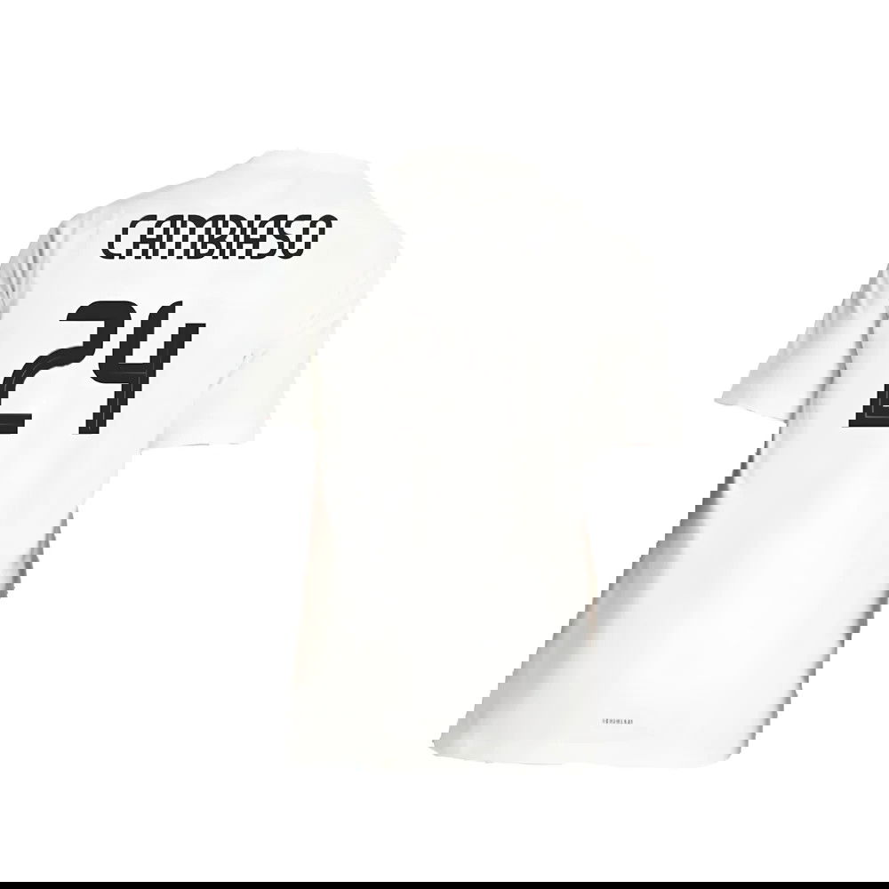 2024-2025 Italy DNA Graphic Tee (White) (CAMBIASO 24)