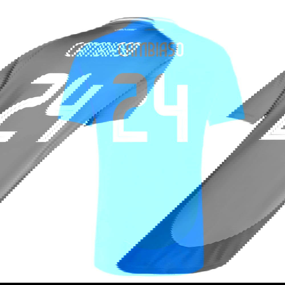 2024-2025 Italy Home Shirt (CAMBIASO 24)