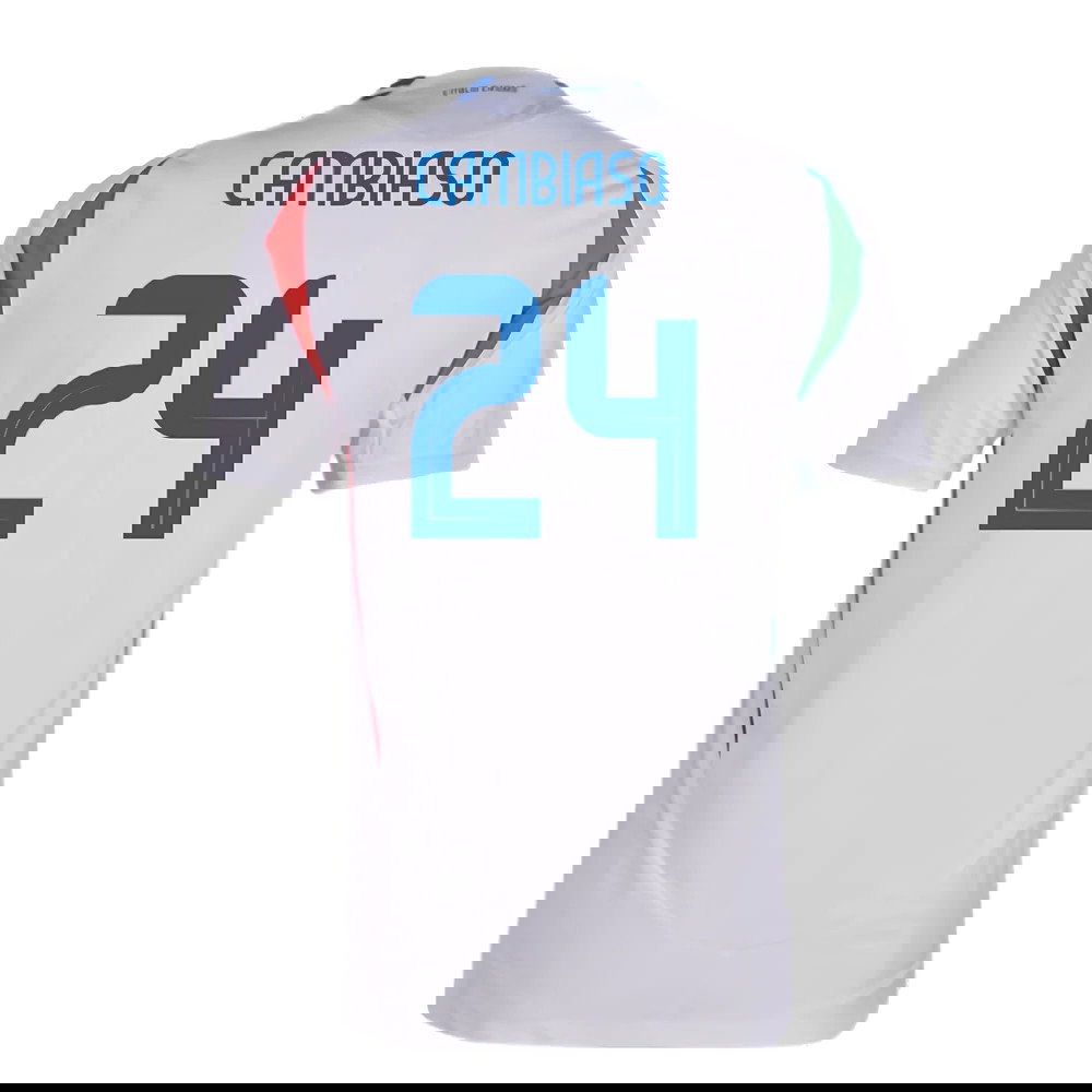 2024-2025 Italy Authentic Away Shirt (CAMBIASO 24)