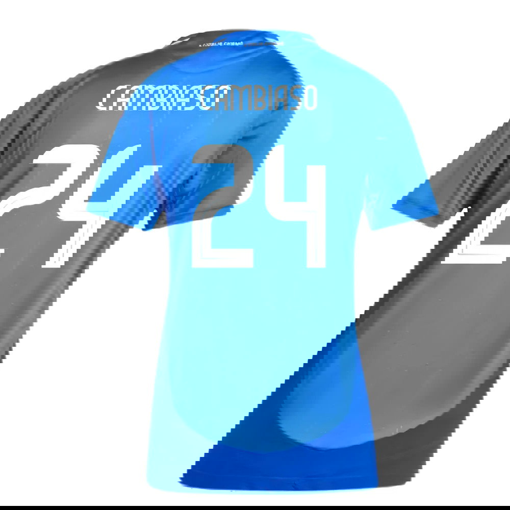 2024-2025 Italy Authentic Home Shirt (Ladies) (CAMBIASO 24)