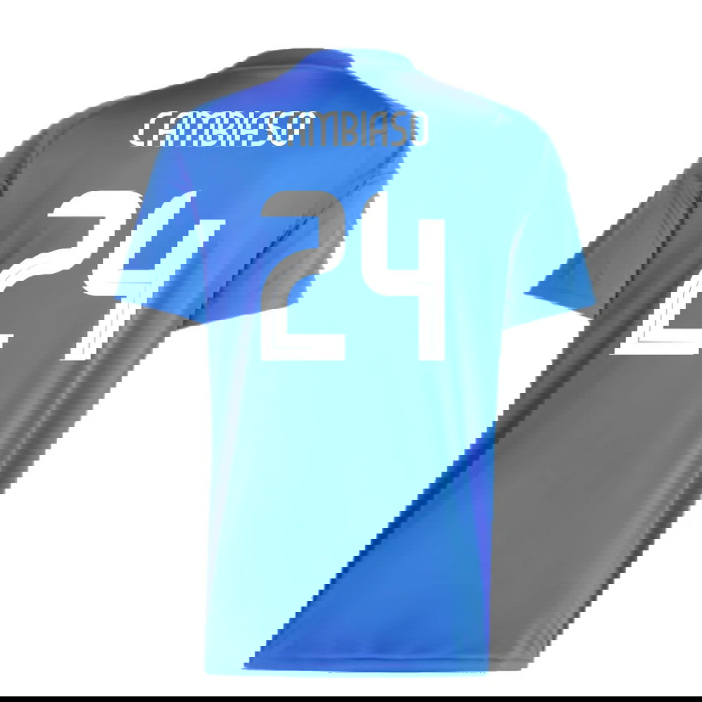 2024-2025 Italy Home Fan Jersey (CAMBIASO 24)