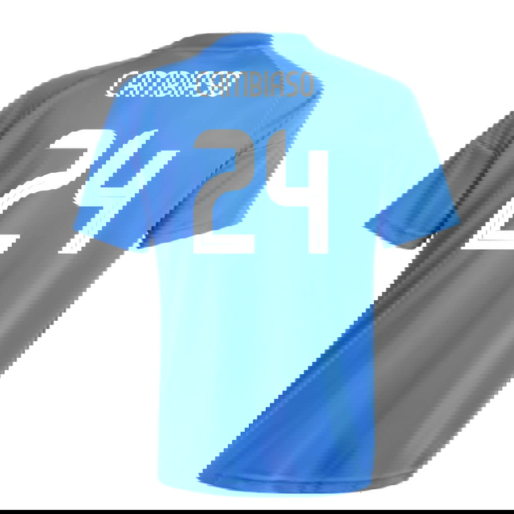 2024-2025 Italy Home Fan Jersey (Kids) (CAMBIASO 24)