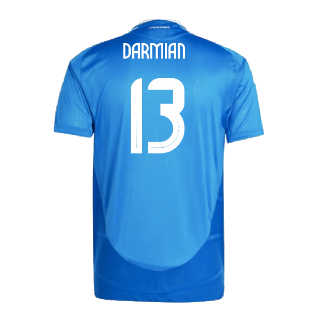 2024-2025 Italy Authentic Home Shirt (DARMIAN 13)