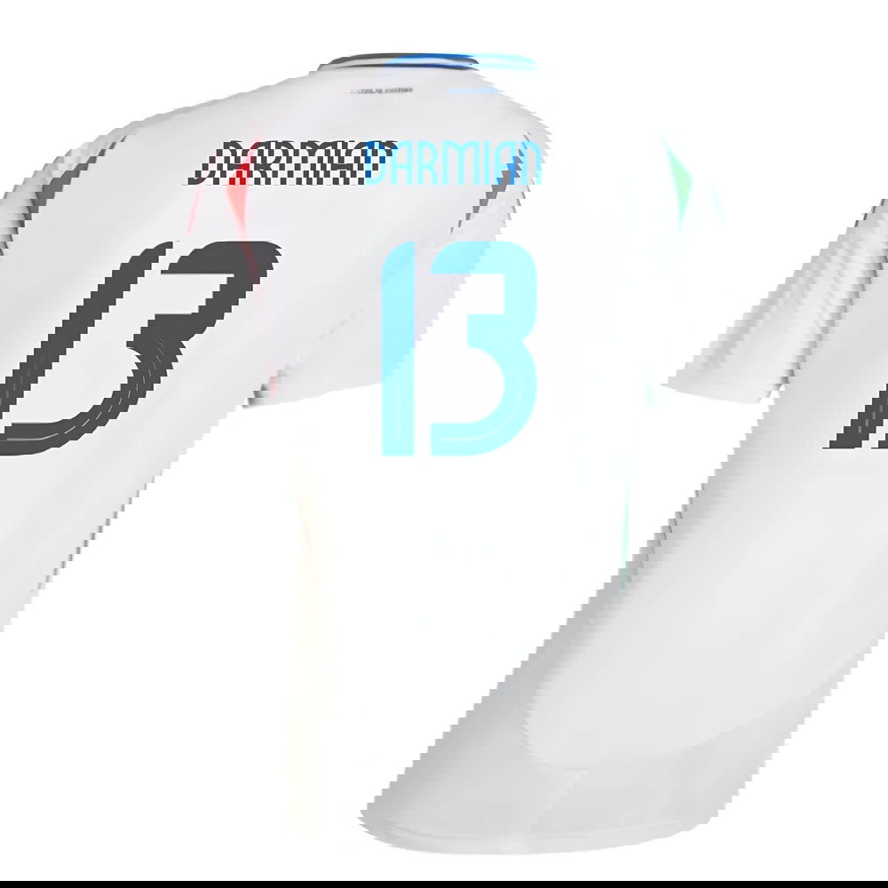 2024-2025 Italy Away Shirt (DARMIAN 13)