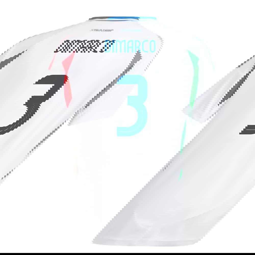 2024-2025 Italy Away Shirt (Kids) (DIMARCO 3)