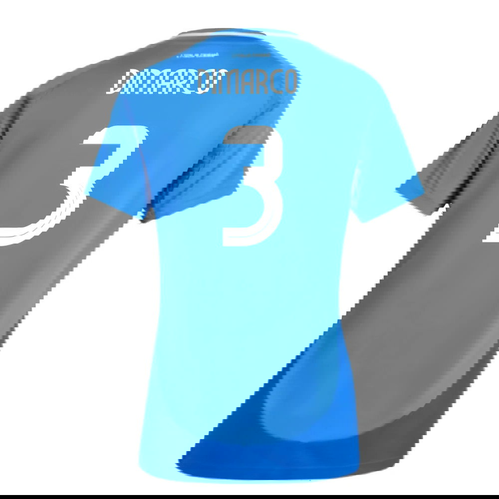 2024-2025 Italy Home Shirt (Ladies) (DIMARCO 3)