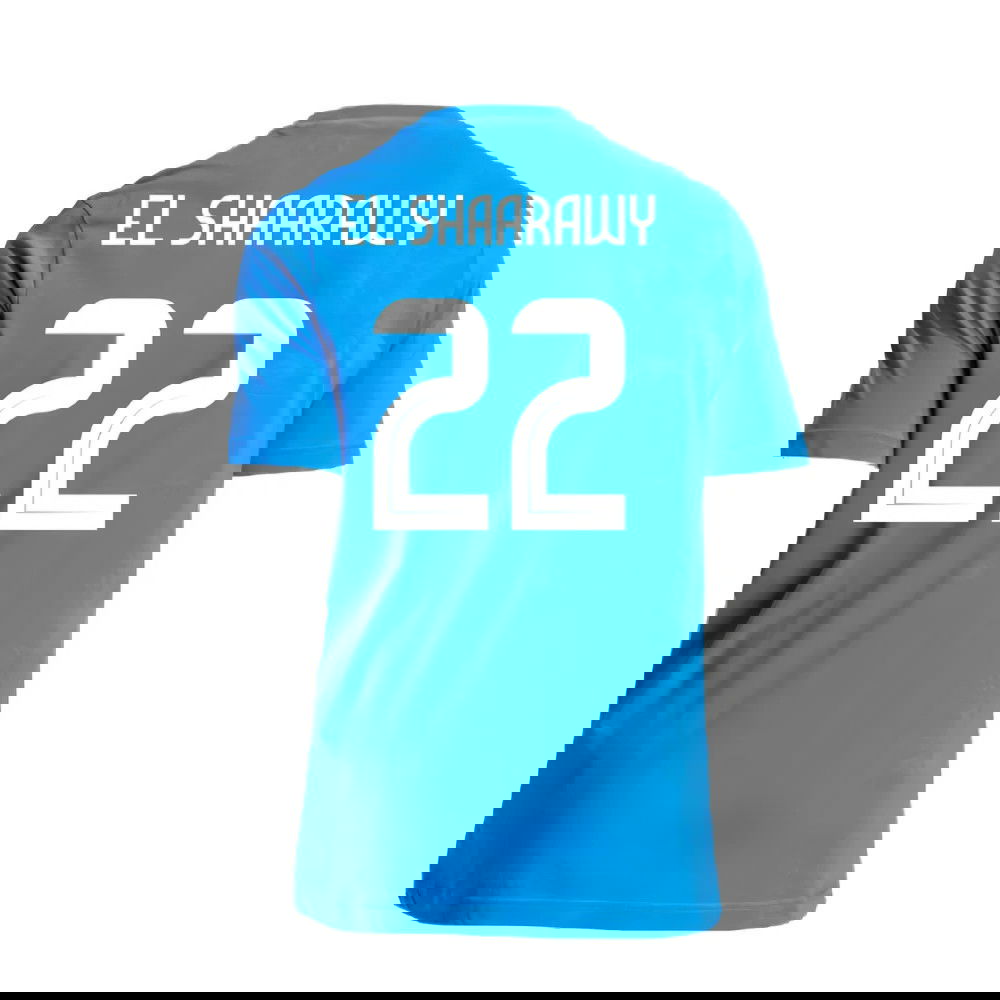 2024-2025 Italy DNA Graphic Tee (Blue) (EL SHAARAWY 22)