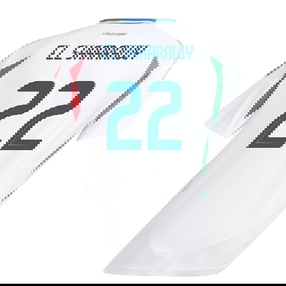 2024-2025 Italy Away Shirt (Kids) (EL SHAARAWY 22)