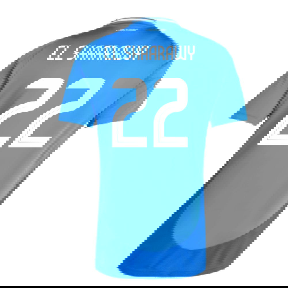 2024-2025 Italy Home Shirt (EL SHAARAWY 22)