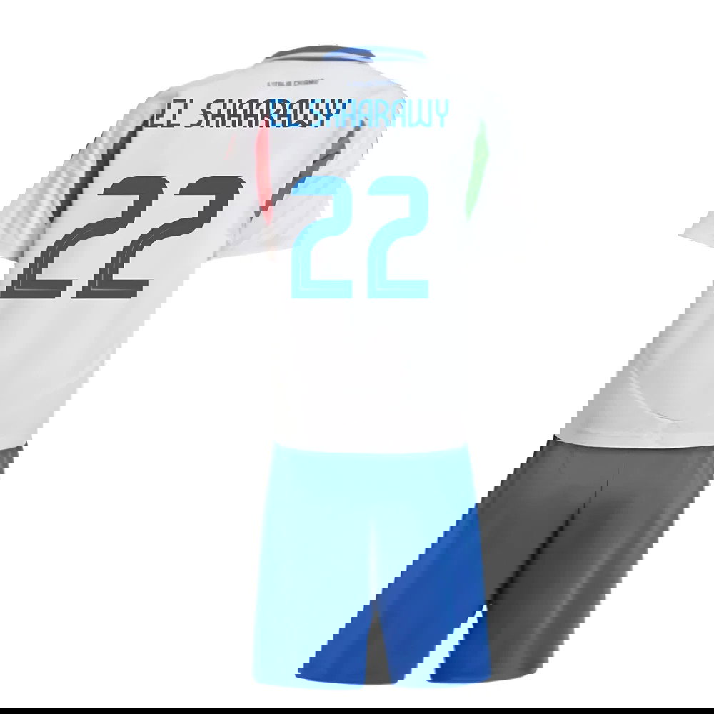 2024-2025 Italy Away Mini Kit (EL SHAARAWY 22)
