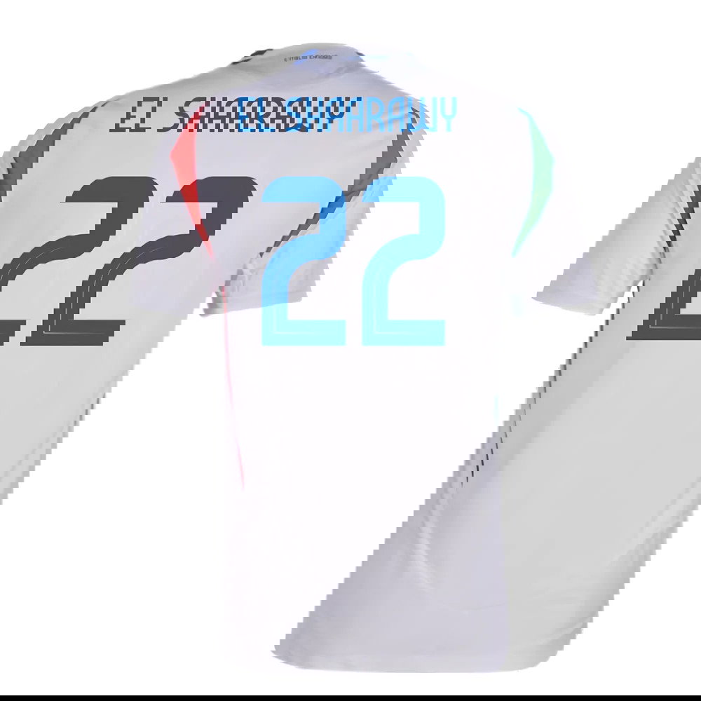 2024-2025 Italy Authentic Away Shirt (EL SHAARAWY 22)