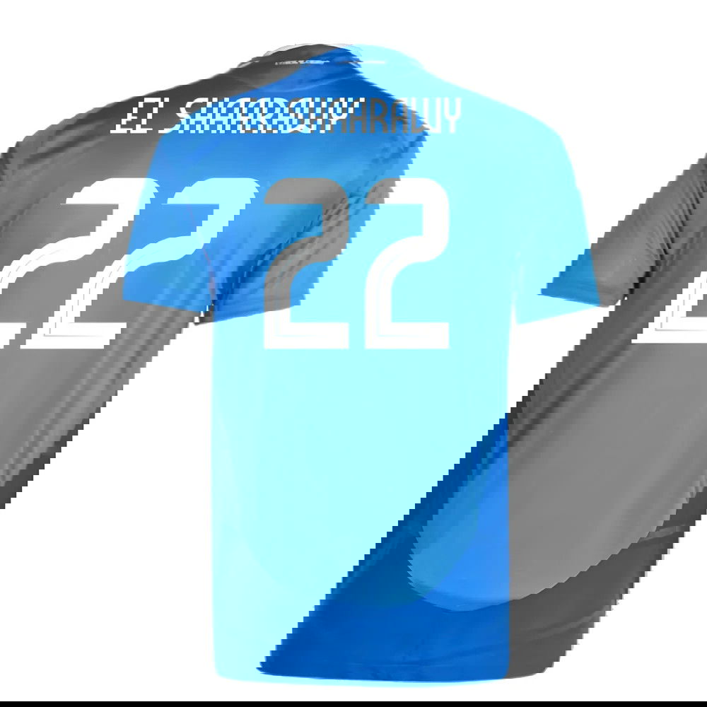 2024-2025 Italy Authentic Home Shirt (EL SHAARAWY 22)